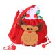 thumbnail image 2 of Bolsa De Regalo De Navidad, Saco De Regalo De Almacenamiento Rojo Con Asa De Transporte Práctica, Bolsa De Regalo, Alce, 2 of 4