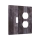 thumbnail image 2 of Cubierta decorativa para tomacorriente Oilbiexn estilo vintage de madera, 2 módulos, 2 of 8