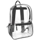 thumbnail image 1 of Mochila Trail maker de PVC transparente transparente para niños, color negro, 1 of 8