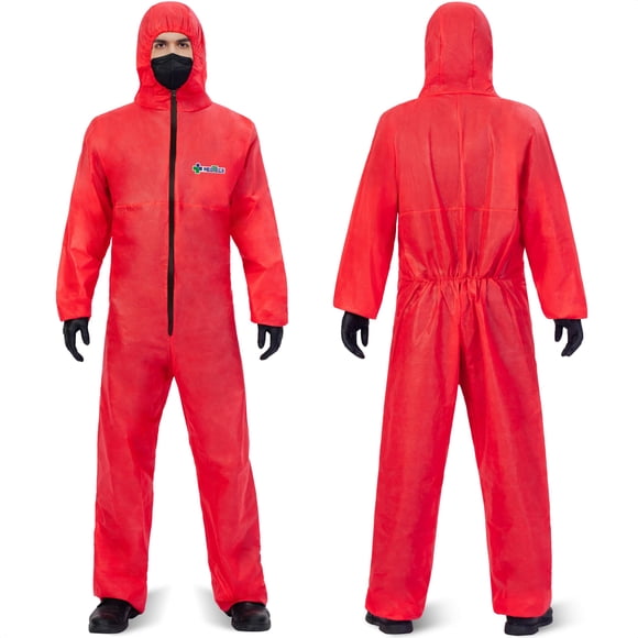 Equipo de protección personal desechable Medtecs Hazmat Suit AAMI de nivel 4