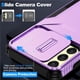 thumbnail image 3 of Funda Resistente para Samsung Galaxy A25 5G con Tapa Deslizante y Protección Militar Morado, 3 of 6