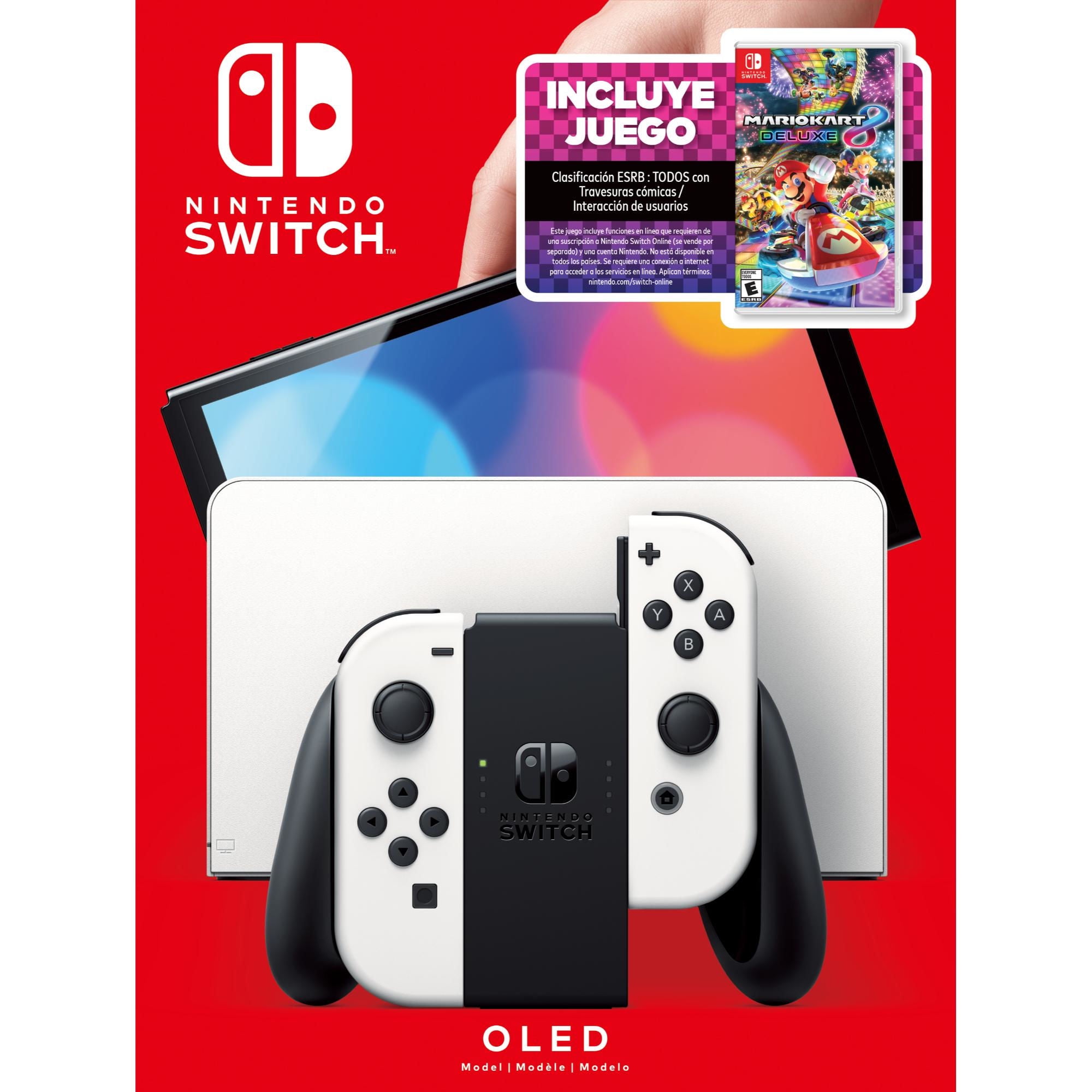 Consola Nintendo Switch Oled + Mk8