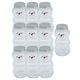 thumbnail image 2 of 10x Muñeco De Nieve Botellas De Jugo Navidad 500ml Transparente Para Escalada Camping Plata, 2 of 5