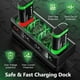 thumbnail image 3 of Batería recargable para el mando de Xbox One, 5200mWh, pack de 4, base de carga compatible con Xbox Series X|S-Negro, 3 of 8