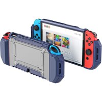 Funda Protectora Aaronmei Switch Oled Azul Oscuro