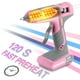 thumbnail image 2 of Pistola de pegamento termofusible inalámbrica WORKPRO 12 V recargable rosa, 2 of 3
