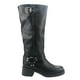 thumbnail image 1 of Bota Chalada Mujer Biker-3 Negro Casual, 1 of 7