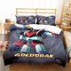 thumbnail image 1 of 3D Print Goldorak Grendizer UFO Robot Bedding Set Double Twin King Duvet Cover Comforter Pillowcase Boys Girls Adults Bedroom, 1 of 3