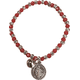thumbnail image 1 of Pulsera San Benito cristales rojos protección, 1 of 3