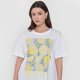 thumbnail image 3 of Polera Mujer Estampada Blanco/Rojo Corona, 3 of 5