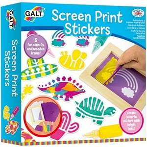 Galt - Kit De Manualidades Para Crear Sticker Con Serigrafía