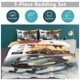 thumbnail image 3 of Cars Lightning McQueen Boys 3 Piece Bedding with 1 Flat Sheet And 2 Pillowcases Twin Bed Sheets, 3 of 5