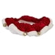 thumbnail image 1 of Pet Scrunchy | Santa (Pequeño) | Navidad festiva / Vacaciones cuello para perros / gatos | Divertido accesorio estirable disfraz | Collar suave con campanas, 1 of 3
