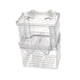 thumbnail image 3 of Separador de criadero de caja de reproducción de peces, huevo de pescado aislado, con tazas de succión, caja de eclosión de flotador para Guppy betta M, 3 of 5