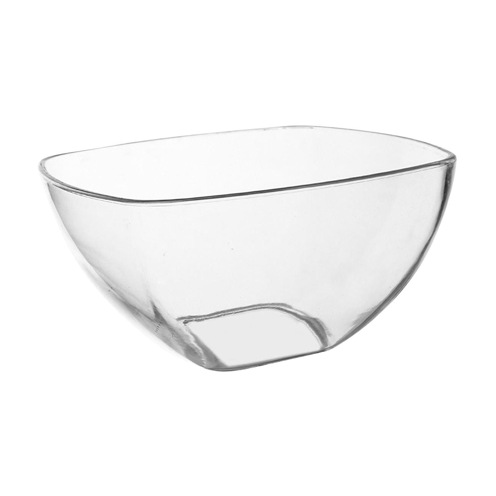 Magideal - Ensaladera, Tazón De Dulces, Plato Para Servir De Acrílico Transparente, Tazón Para Mezclar, Chips De Maíz, Tazón Para Refrigerios, Tazón Para Servir 237 Cm X 12 Cm
