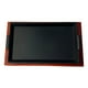thumbnail image 2 of Plato De Fierro Fundido Rectangular Con Base De Madera Adecuado para bistec, 2 of 5