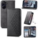 thumbnail image 1 of Funda Flip FOXDOCK para Realme 10 Pro 5G , Estilo Billetera con Diseño Rombo, Correa de Mano y Soporte, Uso Diario, 1 of 6