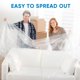 thumbnail image 5 of Lona TICONN 3,6 m x 2,7 m – Pack de 6 – 0,5 mil – Impermeable, 5 of 9