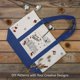 thumbnail image 3 of Bolso tote de lona TOPDesign 53 x 38 x 15 cm con bolsillo exterior, 3 of 7