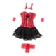 thumbnail image 4 of Traje Completo De Ropa De Muñeca Femenina Femenina A 1/6 Para 12 '' Figura De Acción Femenina Negro, 4 of 5