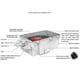 thumbnail image 2 of Sistema de bomba de sumidero de ducha SEAFLO Multi Inlet 12V DC 750GPH, 2 of 5