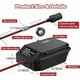 thumbnail image 2 of Convertidor Reductor de 20V a 12V para Hita*chi Adaptador de Rueda de Potencia de Batería de Ion de Litio de 18V, Adaptador Transformador Reductor de Voltaje con Encendedor de Cigarrillos, Regulad..., 2 of 6