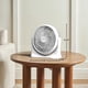 thumbnail image 4 of Ventilador de mesa Comfort Zone de 11" de alta velocidad, 3 velocidades e inclinación ajustable, 4 of 6