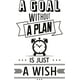 thumbnail image 1 of Decomural A Goal Without A Plan Office WS-46133, 1 of 2