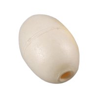 Ioensy - Boya Flotante Con Forma De Oliva, Bola De Boya, Flotador De Agua Profunda Para Barcos, Muelle, Piscina, Blanco