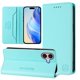 thumbnail image 2 of Funda Billetera con Soporte para iPhone 16 Bloqueo RFID Plegable Verde menta, 2 of 6