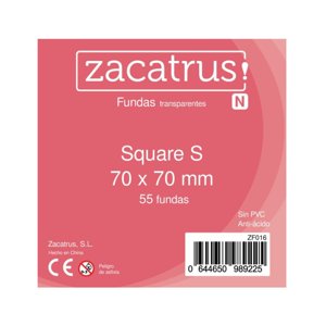 Fundas Zacatrus Square S (70 X 70) (55 Uds)