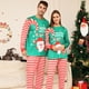 thumbnail image 5 of Pijamas navideños de moda familiar, camisetas y pantalones de manga larga para papá, mamá y niños, conjunto de pijamas a juego con estampado de alce y nieve., 5 of 5