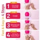 thumbnail image 5 of Lámpara de uñas UV SUNUV SUN2C de 48 W con 4 ajustes de temporizador, color rosa, 5 of 7
