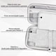 thumbnail image 3 of Estuche Portátil para Nintendo Switch 2 - Funda de Viaje con Diseño Mecánico, 2 Protectores de Pantalla HD y 10 Ranuras para Juegos | Resistente al Agua y Antigolpes, 3 of 7