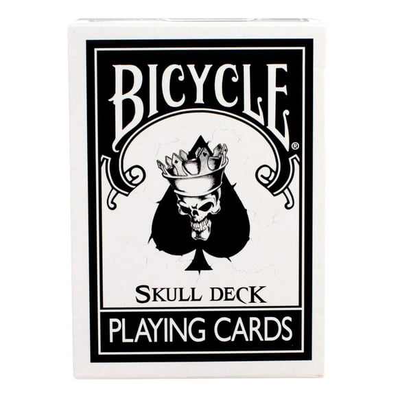 Baraja de cartas Magic Makers Bicycle Skull con 4 cartas extra