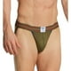 thumbnail image 1 of Men's Bike BAS305 Mesh Comfort Jockstrap (Olive L), 1 of 3