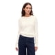 thumbnail image 1 of Suéter GAP Cashsoft Cuello Redondo Color Marfil Hielo XXL, 1 of 4