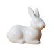 thumbnail image 4 of Estatuilla De Conejo De Cerámica Moderna, Estatua De Pascua, Estantería Para El Hogar, Manualidades Decorativas, Regalo, 7,8x7,1 Cm, 4 of 5