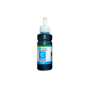 Ariex - Botella De Tinta Alternativa T664 100 Ml Cyan