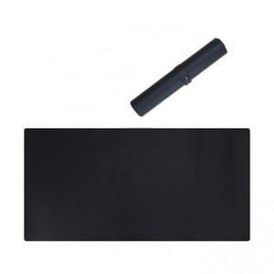 Genérico - Alfombrilla Para Mouse Alfombrilla Para Computadora Portátil Grande Alfombrilla Antideslizante De Goma Computadora 120X60Cm Negro