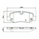 thumbnail image 1 of Pastillas Freno para auto ALLIED NIPPON ADB02315, 1 of 2