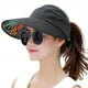 thumbnail image 3 of Stay Protected in Style: Women's Wide Brim Sun Protection Visor Sun Hat, 3 of 5