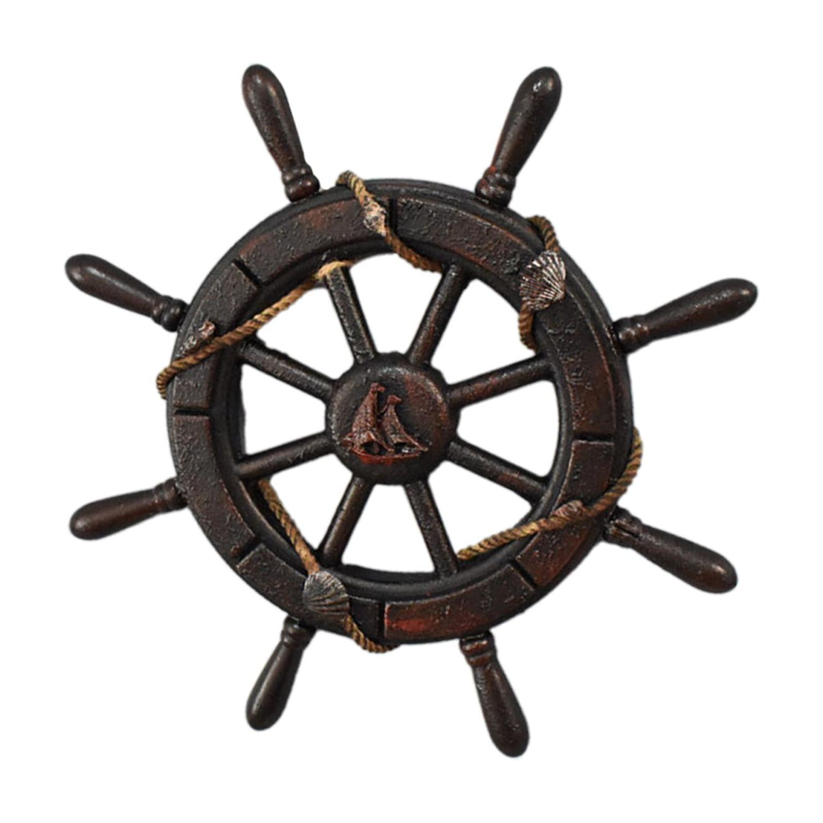 Bothyi - Decoración De Pared De Dirección De Barco Náutico Para Accesorios De Fotografía De Bodas De Fiesta 34Cm