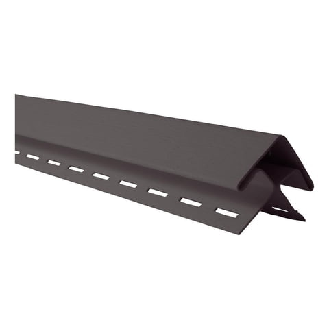 Esquinero Exterior Siding Pvc 50Mm Antracita 3Mts Dvp