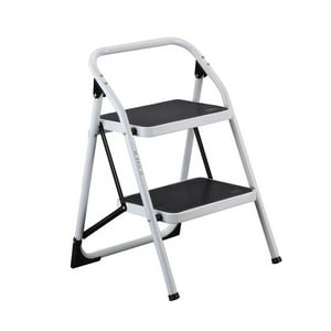 Escalera Piso Plegable Qrubber De 2 Peldaños