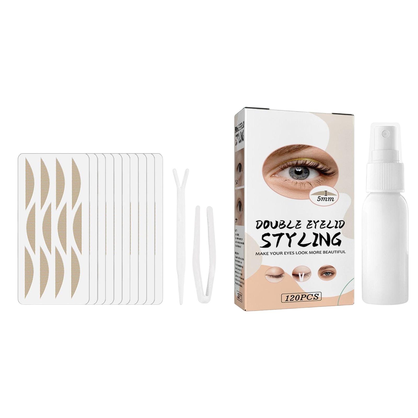 Ioensy - 120 Piezas De Cinta De Doble Párpado Natural A Prueba De Sudor Para Bodas, Citas, Viajes