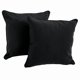thumbnail image 1 of Throw Pillows Blazing Needles, sarga, 45 cm, juego de 2 unidades, color negro, 1 of 5