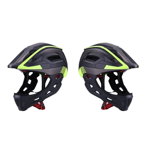 Casco Integral Infantil Bici 2 En 1 Con Luz Neue Lubabycas