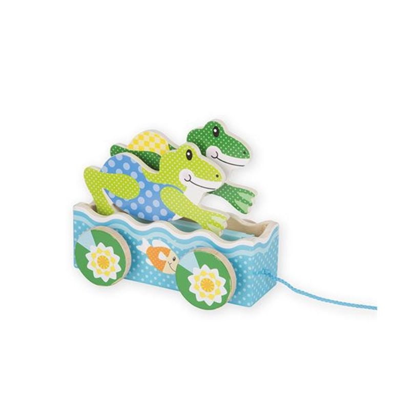 Melissa & Doug - Juego Educativo Cocodrilos De Arrastre