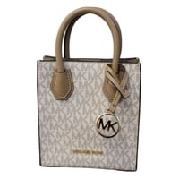 Cartera Michael Kors Womens Mercer Extrasmall Pebbled Leather Crossbody Bag Camel Multi 35T1Gm9C0I-222